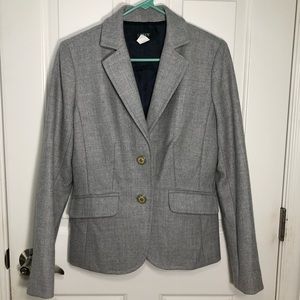 J. Crew Grey Suit Blazer